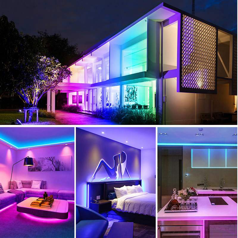 Aplicación de tira de luz LED RGB